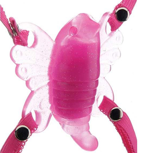 strong vibrating cock ring Rechargeable Rabbit Butterfly Vibrator Multi-Speed Travel-Friendly Sex Toy